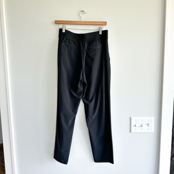 Athleta Brooklyn High Rise Pull On Ankle Pants Black 4 - Picture 3 of 10